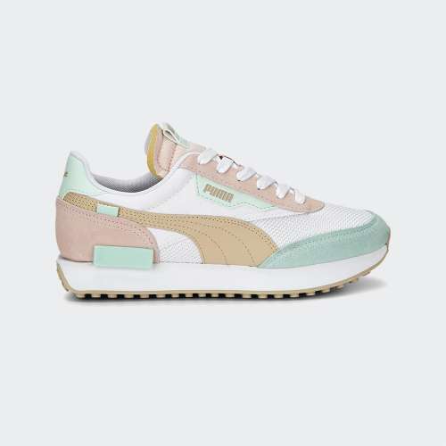 PUMA FUTURE RIDER SOFT W PUMA WHITE/ROSE DUS