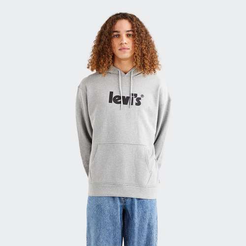 HOODIE LEVI´S RELAXED GRAPHIC HEATHER GREY