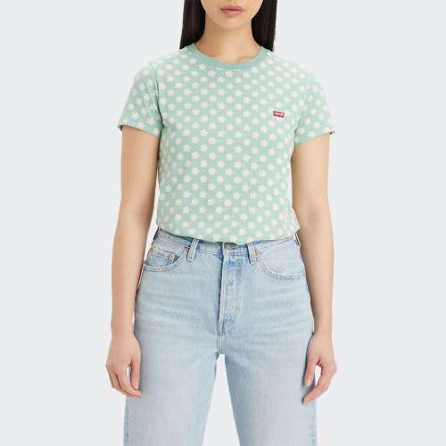 TSHIRT LEVIS PERFECT GRANITE GREEN