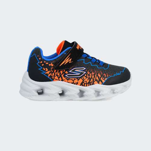 SKECHERS VORTEX 2.0 BLACK/BLUE/ORANGE