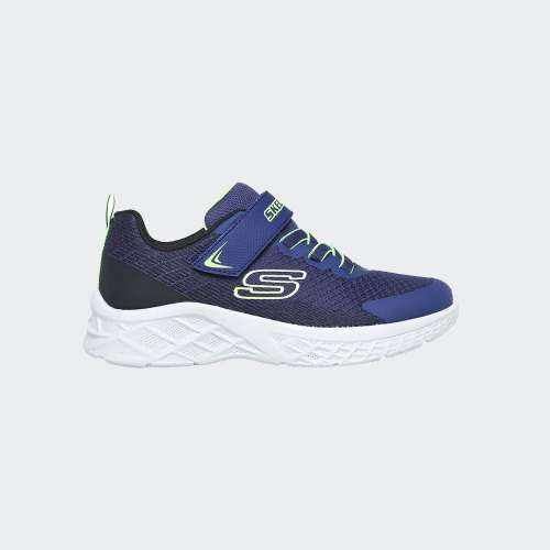 SKECHERS MICROSPEC II NAVY/BLACK/LIMA