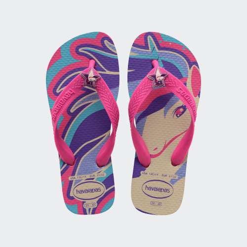 HAVAIANAS KIDS FANTASY BEIGE/MAGENTA