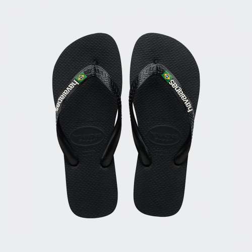 HAVAIANAS BRASIL LOGO BLACK