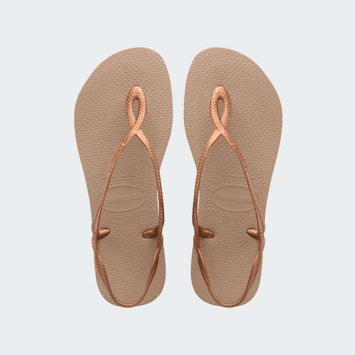 HAVAIANAS LUNA ROSE GOLD/ROSE GOLD