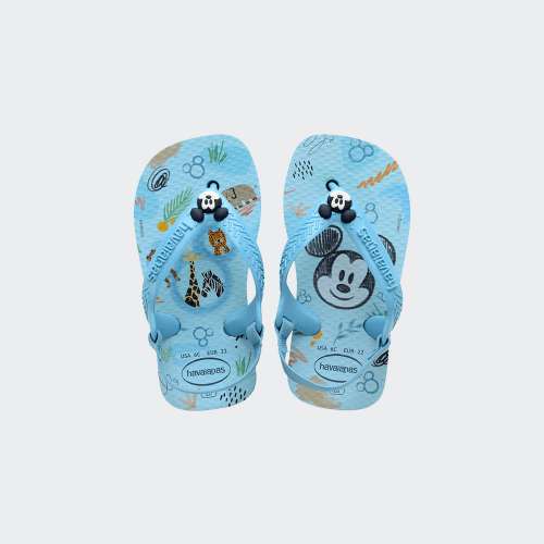 HAVAIANAS BABY DISNEY CLASSIC II LAVENDER BLUE