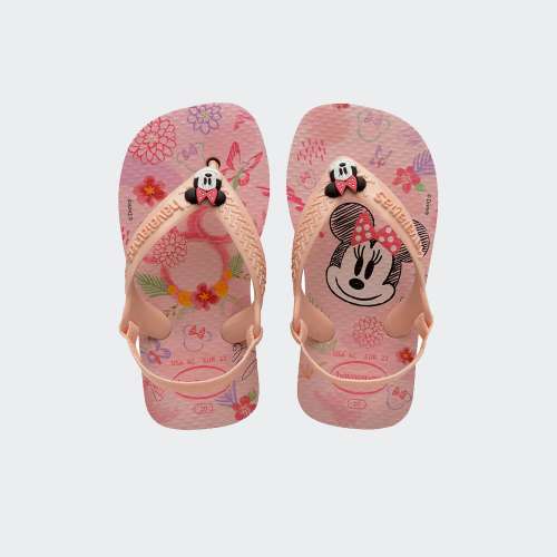 HAVAIANAS BABY DISNEY CLASSIC II BALLET ROSE/PINK