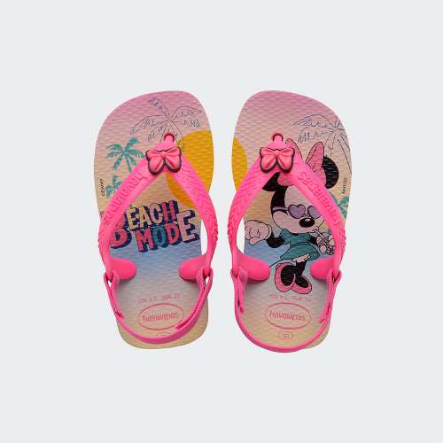 HAVAIANAS KIDS BABY DISNEY CLASSICS II PINK