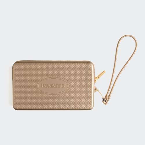 BOLSA HAVAIANAS MINI BAG LOGO CHAMPAGNE
