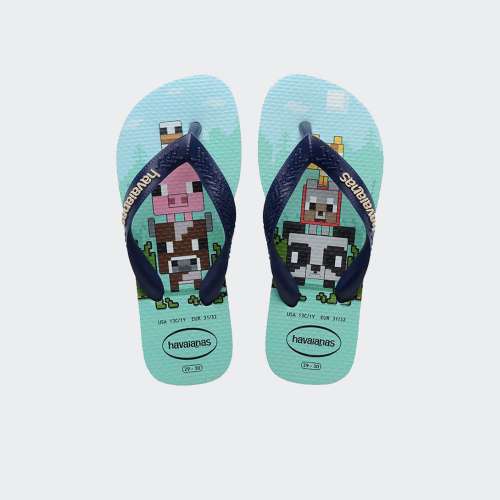 121S24 HAVAIANAS KIDS MINECRAFT                             