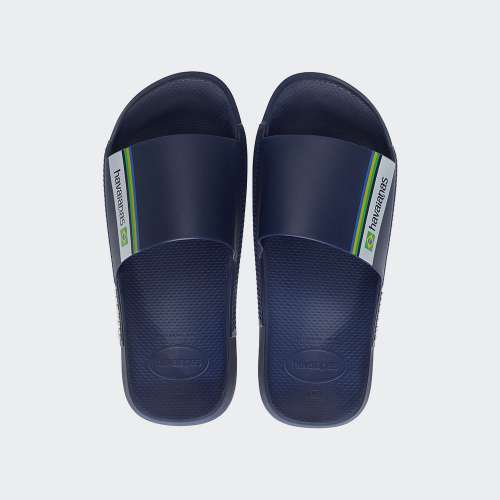 HAVAIANAS SLIDE BRASIL NAVY BLUE