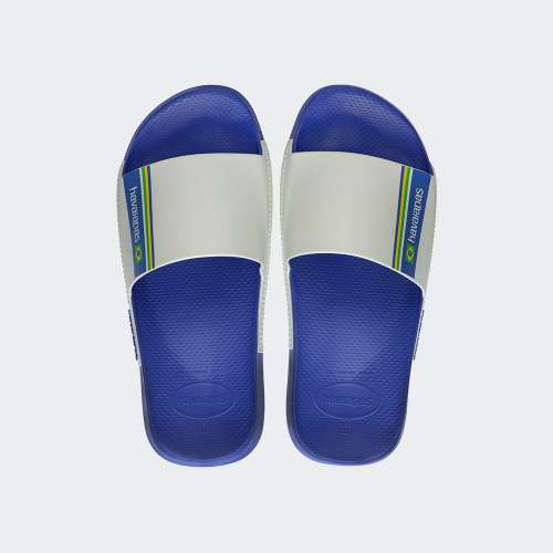 HAVAIANAS SLIDE BRASIL MARINE BLUE