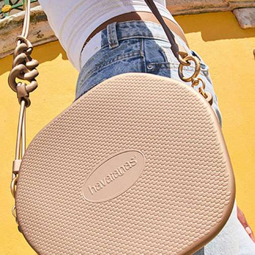 MALA HAVAIANAS DIAMOND GOLDEN