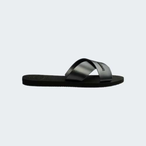 HAVAIANAS AQUA METALLIC BLACK
