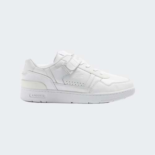 LACOSTE T-CLIP VELCRO WHT/WHT