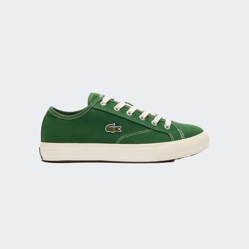 LACOSTE BACKCOURT TEXTILE GRN/OFF WHT