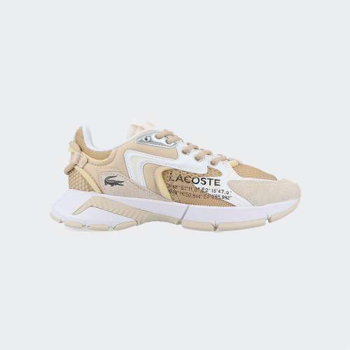 LACOSTE L003 NEO TEXTILE LT TAN/WHT