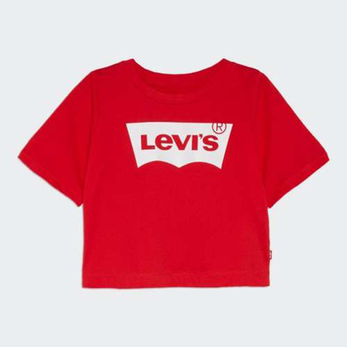 TSHIRT LEVI´S LIGHT BRIGHT CROPPED SUPER RED