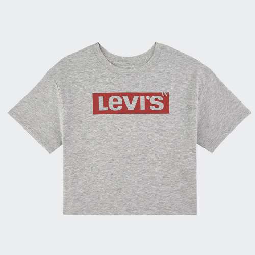 TSHIRT LEVIS GRAPHIC LIGHT GRAY HEATHER