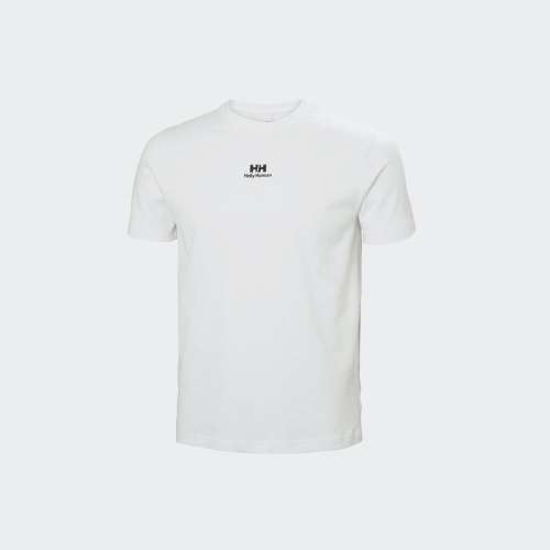 TSHIRT HELLY HANSEN YU PATCH WHITE