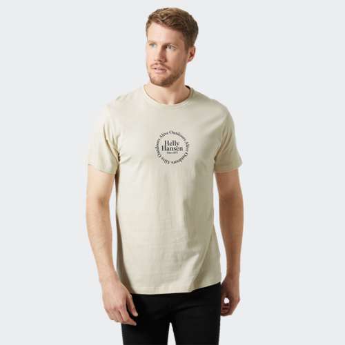 TSHIRT HELLY HANSEN CORE GRAPHIC CREAM