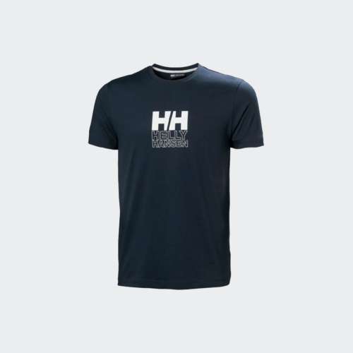 TSHIRT HELLY HANSEN CORE GRAPHIC NAVY