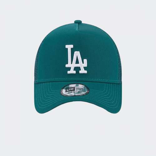 BONÉ NEW ERA LOS ANGELES DODGERS LEAGUE ESSENTIAL TRUCKER GREEN/WHITE