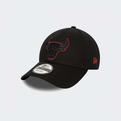 BONÉ NEW ERA CHICAGO BULLS METALLIC OUTLINE BLACK
