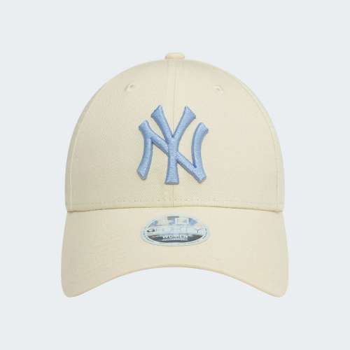BONÉ NEW ERA NEW YORK W LEAGUE ESSENTIAL LIGHT BEIGE