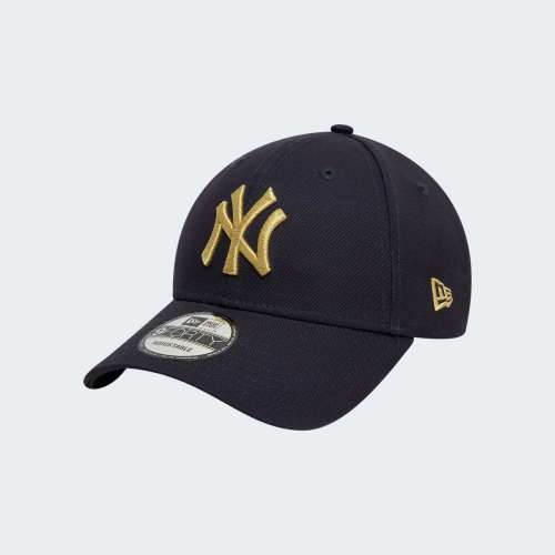 BONÉ NEW ERA NEW YORK METALLIC NAVY/GOLD