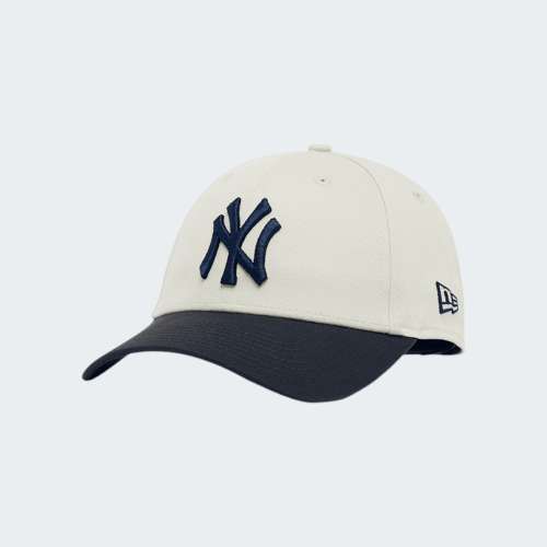 BONE NEW ERA NEW YORK BEIGE/BLUE