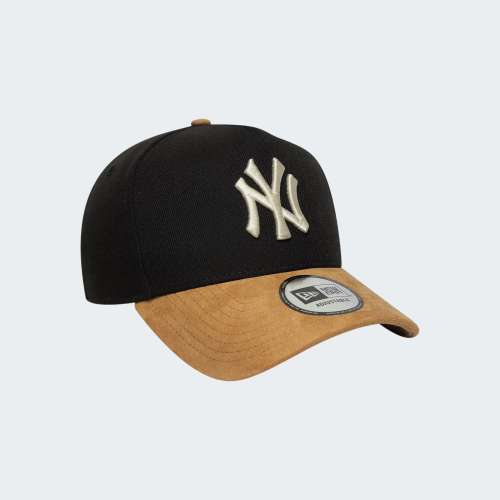 BONE NEW ERA NEW YORK YANKEES SUEDE VISOR EFRAME