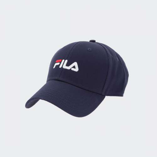 BONÉ FILA LINEAR STRAP BACK BLACK IRIS