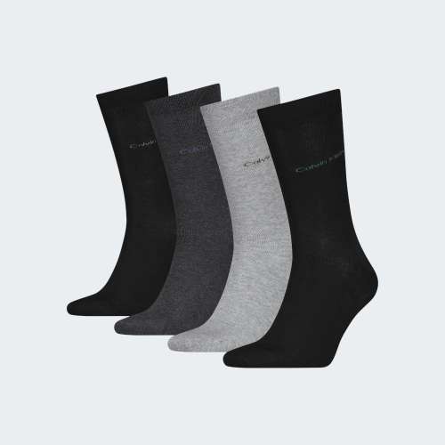 MEIAS CALVIN KLEIN GIFTBOX GREY MELANGE
