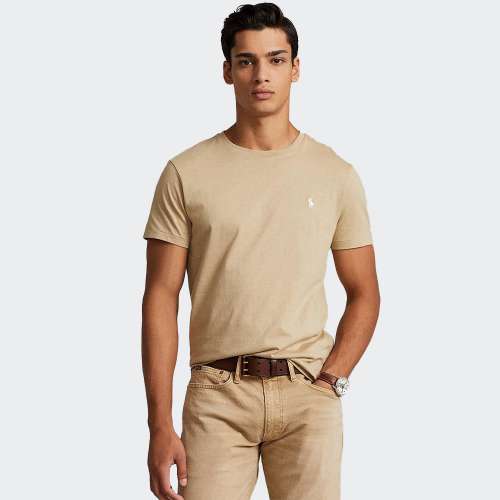 TSHIRT RALPH LAUREN 710671438 COASTAL BEIGE