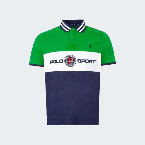 POLO RALPH LAUREN BASIC MESH GREEN MULTI