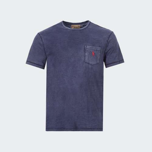 TSHIRT RALPH LAUREN 710795137  SLUB JERSEY CRUISE/NAVY