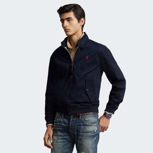 CASACO RALPH LAUREN TWILL NAVY