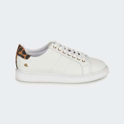 RALPH LAUREN ANGELINE II WHITE/LEOPARD