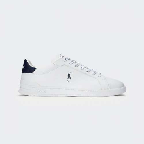 RALPH LAUREN HERITAGE COURT II WHITE/NAVY