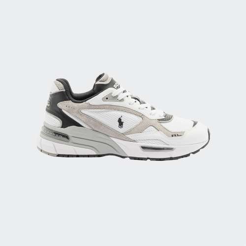 RALPH LAUREN TRACKSTR 275 WHITE/GREY/BLACK