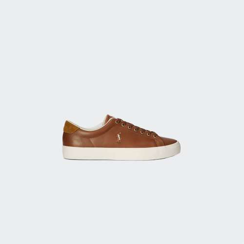 TENIS RALPH LAUREN LONGWOOD BROWN