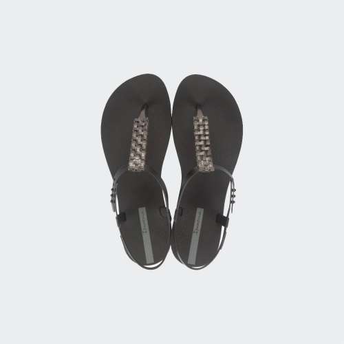 SANDÁLIAS IPANEMA MODERN CRAFT BLACK/SILVER