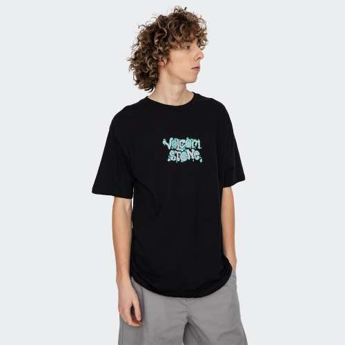 TSHIRT VOLCOM JUSTIN HAGER BLACK