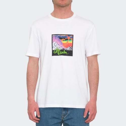 TSHIRT VOLCOM V ENT THE GARDEN WHITE