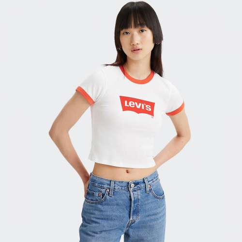 TSHIRT LEVIS GRAPHIC MINI RINGER RANGE