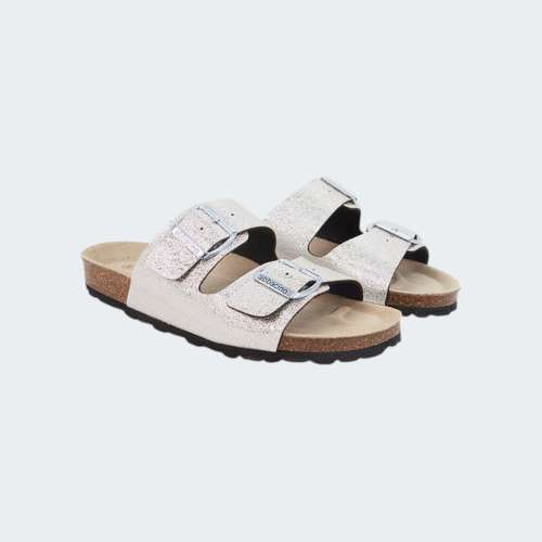 SANDALIAS ABBACINO MOCHA SILVER