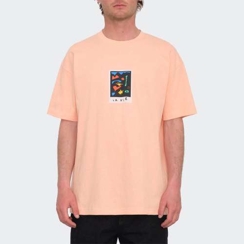 TSHIRT VOLCOM ARTHUR LONGO SALMON