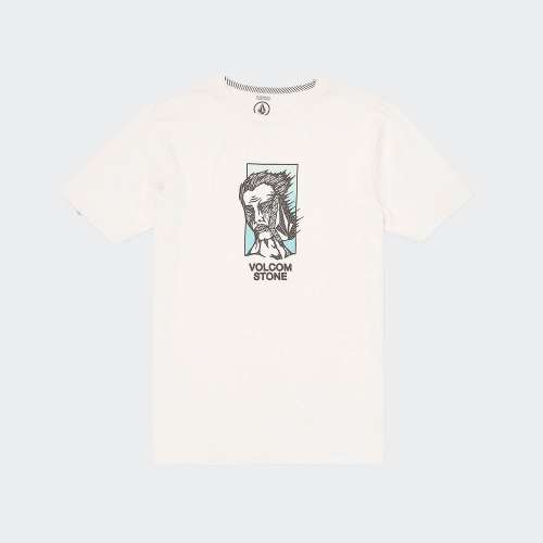 TSHIRT VOLCOM HECKLE CREAM