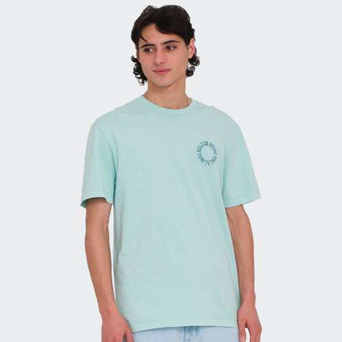 TSHIRT VOLCOM CIRCLE EMB BOTTLE GREEN