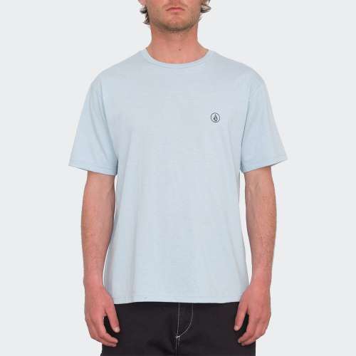 TSHIRT VOLCOM CIRCLE BLANKS CELESTIAL BLUE